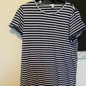 JCREW tshirt dress